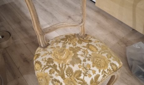 chaise louis xv avant renovation