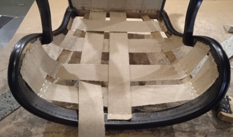 sanglage - Réfection de fauteuil bergère à oreille Aix-en-Provence