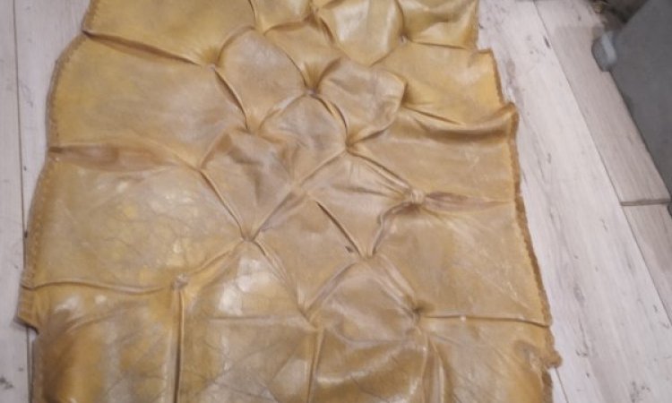 Rénovation complète de fauteuil Chesterfield Aix-en-Provence